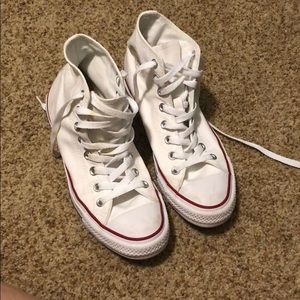 White High Top Converse
